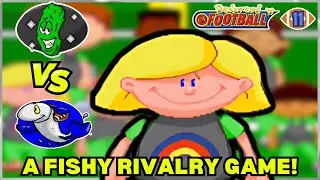 A FISHY RIVALRY GAME | Backyard Football 1999 Let's Play Game 11 v Invincible Fishes | Steam Edition