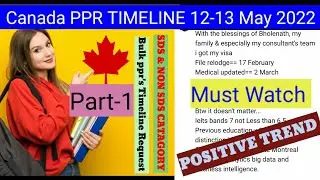 Canada PPR Update | Canada PPR Timeline today  | Who are getting fast PPR | PPR  12 -13 May Part -1