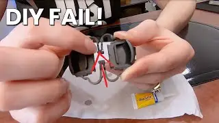 How Not To Fix A Nikon DSLR Lens Cap | Fail Video