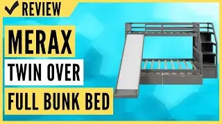 Merax Twin Over Full Bunk Bed