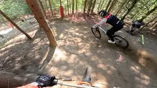 WILD FIRST LAP with Dakotah Norton & Joe Breeden | Les Gets World Cup 2023