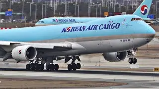 하늘을 가르는 순간들✈️ 인천공항 이착륙 20분 영상｜비행기멍 필수 | Incheon Airport Plane Spotting [ICN/RKSI]