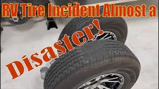 Инцидент с шиной автодома почти обернулся катастрофой!