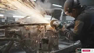 ASMR Car Restoration! From Ashes to Icon &ndash; Fire-Damaged Mercedes-Benz 300SL Gullwing Reborn#AIvideos