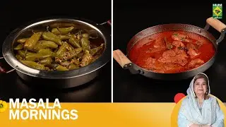 Green Pepper & Shadiyon Wali Red Chicken Gravy  | Shireen Anwar | Masala Mornings | 8 Oct 25 |
