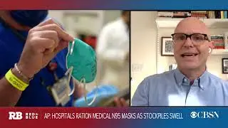 CBS News coverage on the PPE shortage issues HCWs face due to government negligence