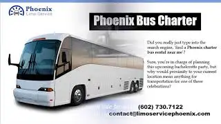 Phoenix Party Buses are becoming a Hot Wedding Trend