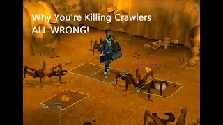 How To Afk flesh crawlers properly