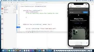 తెలుగులో || Show webpage or html page in your app using SFSafariViewController | iOS | Telugu |