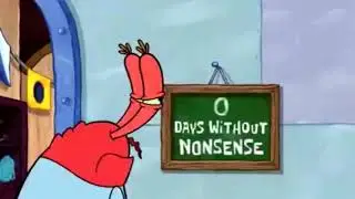 O DAYS WITHOUT NONSENSE