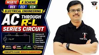 AC Through R-L Series Circuit in Hindi | BEE | ECI | ECN | Toshib Tutorial's