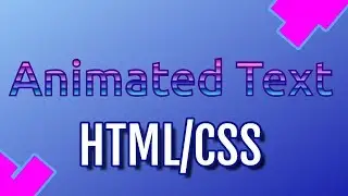 Animated Text Background  - CSS3 HTML5