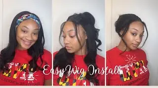 GLUELESS WIG INSTALL. 4 DIFFERENT STYLES. FT. WIGCOOL