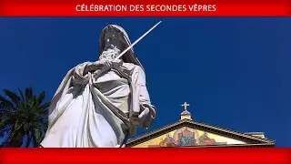 Célébration des secondes Vêpres 25 janvier 2026 - Pape Léon XIV
