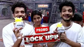 Lock Upp Promo: Munawar Thanks His Fans For Hair Wax | Lehren Small Screen
