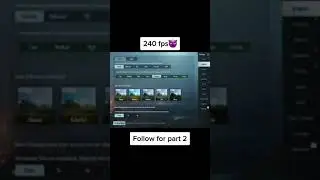 240 fps in PUBG MOBILE | 240 fps real #Shorts BGMI