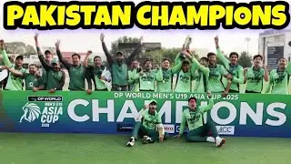 Future Stars of  Pakistan U19 Asia Cup Champions vs India