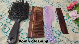 How to clean comb without brush | Hair brush cleaning tricks in just 2 minutes