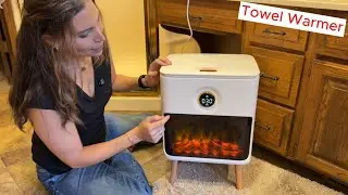 Полотенцесушитель класса люкс FEPPO 23 л с дисплеем HearthGlow и таймером