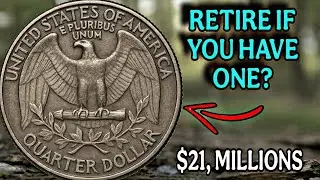 Top 5 Washington Quarter Dollars Every Collector Dreams Of & Huge Value Coins You Might Own? 