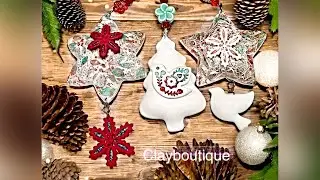 Polymer Clay &lsquo;Puffy Christmas Ornaments&rsquo;. Plenty of derps and bloopers in this one! 🤦&zwj;♀️
