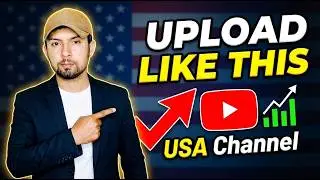 How to Upload Videos on a USA YouTube Channel (Fast Growth Strategy)