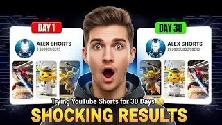 Trying YouTube Shorts for 30 Days 🤯 SHOCKING RESULTS