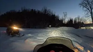 Ohio ridge riders trails - Ohio, NY. #polaris #snowmobile #polarissnowmobile  #adirondackmountains 