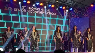 Annual Day ❤️‍🔥💃🏻|Dance performance |St .Thomas HSS|2024|@Diya_farzu