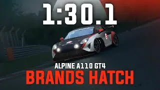 Brands Hatch 1:30.1 - Alpine A110 GT4 - GO Setups | ACC 1.10.2