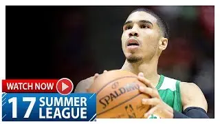Jayson Tatum Full Highlights vs Jazz (2017.07.06) Summer League - 12 Pts, 12 Reb
