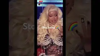 Cardi gets emotional at album release #stopbeinggay @cardib 🤣 #lgbt #lgbtq
