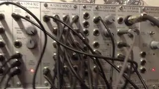 Modular synth self-generating patch: complex