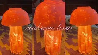 Mushroom Lamp 🍄A Unique Decorative Lighting Design