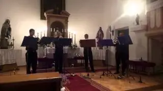 Samuel Scheidt: Canzon 'Cornetto' &aacute; 4 SSWV 56 (for 4 trumpets)