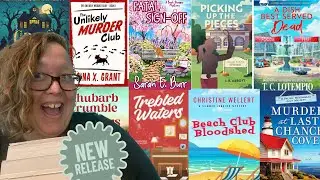 New COZY MYSTERY Books Aug 25 Pt2!  7 NEW COZY SERIES!