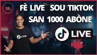 КАК ВЫХОДИТЬ В ПРЯМОЙ ЭФИР В TIKTOK БЕЗ 1000 ПОДПИСЧИКОВ #tiktok #livetiktok #tutorial