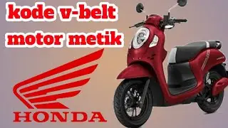 MOTOR INJEKSI || KODE PART V-BELT HONDA METIC INJEKSI DAN KARBURATOR