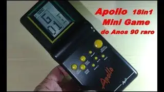 apollo 18 in 1 mini games dos anos 90 raro