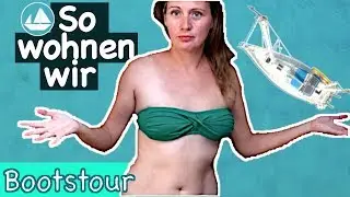 Roomtour unseres 10 m Segelboots  (Contest 32 von 1978) Bootstour vom Innenraum _ Wir segeln _ Ep 3