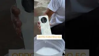 Did you have to wash the scooty? 😱📱 | Waterproof Test of Oppo F29 5G PRO!