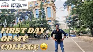 🥰 First day Of my College 🥳 || MIT-WPU || MSc Data Science and Big Data Analytics || Rahul Inchal