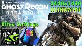 Ghost Recon Breakpoint | Ultra Settings | RTX 2080 Ti | i9 9900k 5GHz | Ultrawide 3440x1440