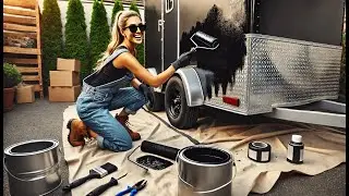 🎨 Jietamaseo Matte Black Rim Touch Up Paint - Wheel Repair Kit | Best Trailer Paint Black 🛠️