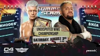 WWE Summerslam 2024 - Card Predictions HD