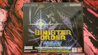 Digimon Card Game 2020 Sinister Order 2nd unboxing part 2
