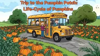 Trip to the Pumpkin Patch:  Life Cycle of Pumpkins for Kids