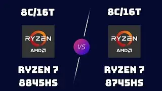 Ryzen 7 8845HS vs Ryzen 7 8745HS &ndash; Laptop CPU Benchmark Showdown