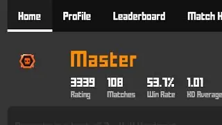 i reached master in asia krunker ranked :D