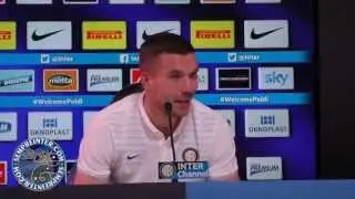 SempreInter.com at Lukas Podolski presentation